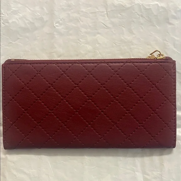 Burgundy Quilted Badgley Mischa Wallet - Picture 3 of 6